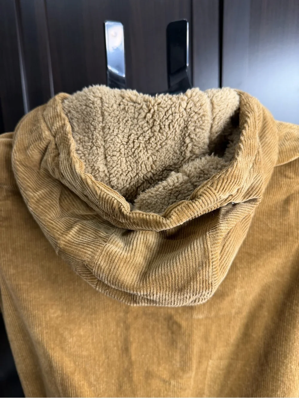 GAP Kids Tan Sherpa-Lined Jacket